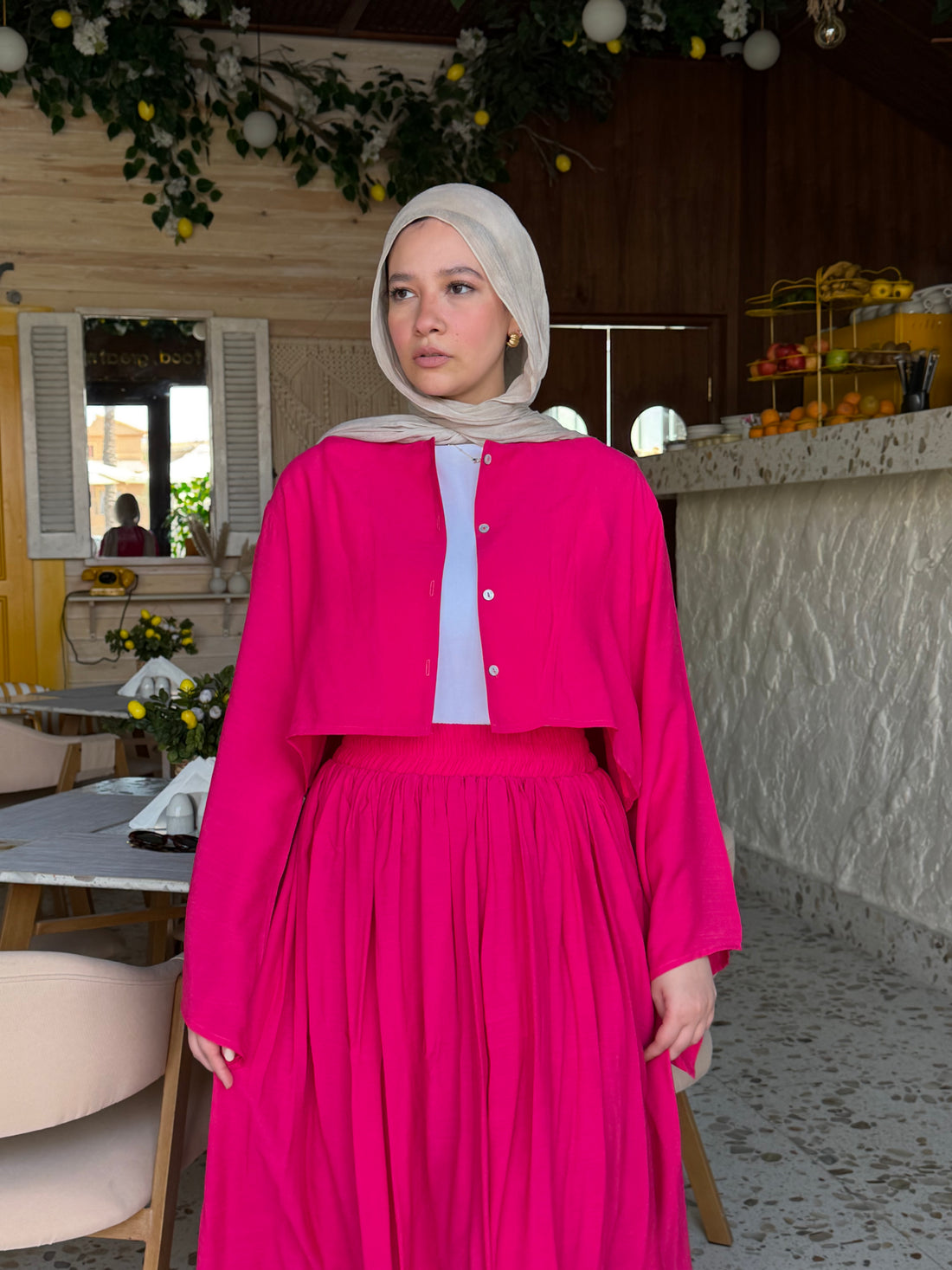 Luna Hot pink