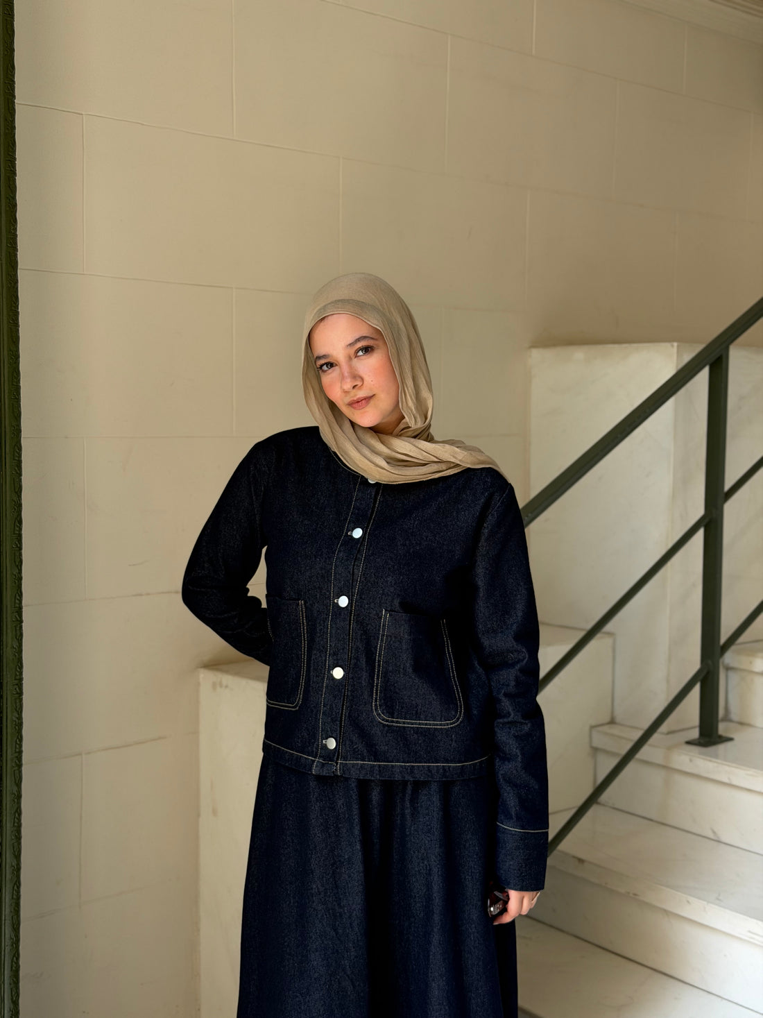 Noor Denim Set